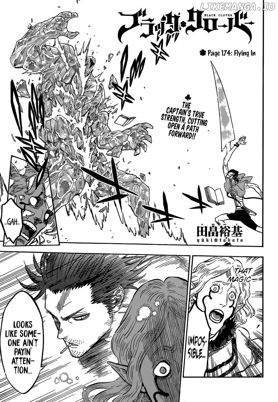 Black Clover chapter 174 image 01